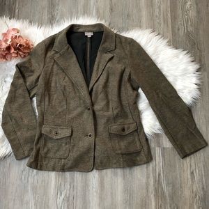 J. Jill brown blazer